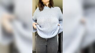 Titty Drop: Do you like what my sweater is hiding? #2