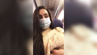 Titty Drop: So I was on the train yesterday when this happened... #3