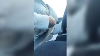 Titty Drop: Do you like watching me flash them in the car? ???????? #2