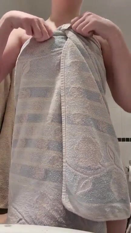 Little 18yo   after my shower