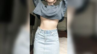 Titty Drop: Little flash before my grocery shop #2