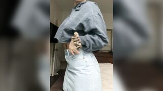 Titty Drop: Little flash before my grocery shop #4