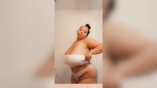 Titty Drop: Chubby ebony reveal #2