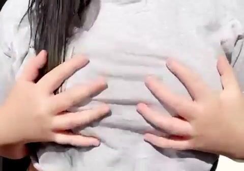 Showing off my big tits like a good slut