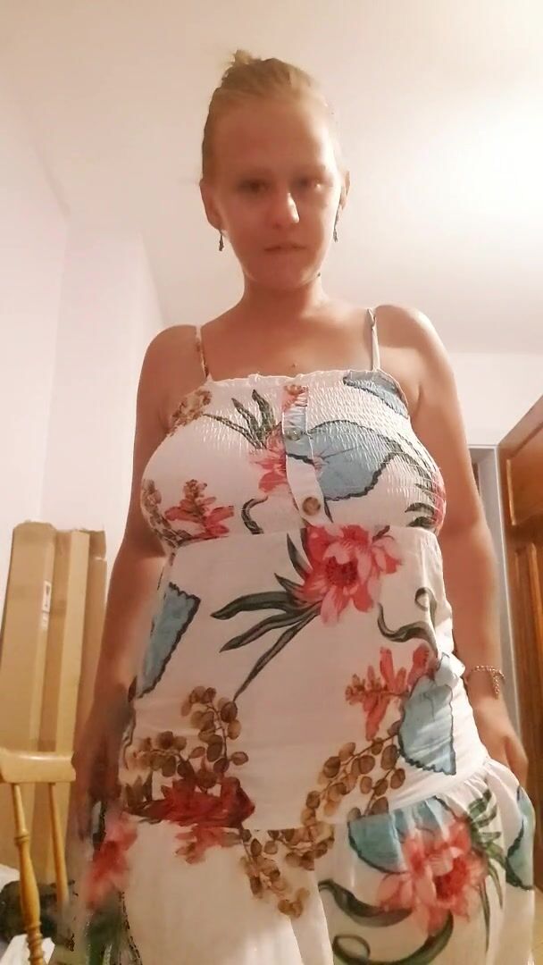 BOOM! And my big boobs pop out of my summer dress. Kisses