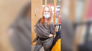 Titty Drop: A somewhat risky and quick tittdrop in the store. heh. Kisses #4