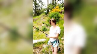 Fishing for titties (reveal)