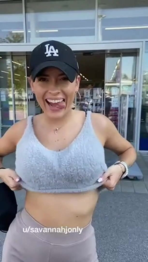 Dropping my boobies in public just makes me happy