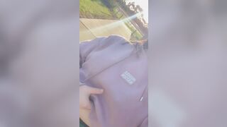 Titty Drop: Dropping my tits in public makes me horny ???????? #2