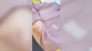 Titty Drop: Dropping my tits in public makes me horny ???????? #5