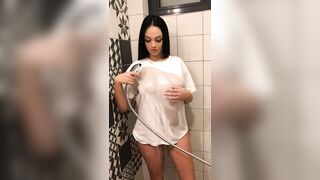 Titty Drop: wet T-shirt reveal #4