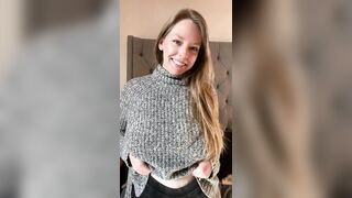 Titty Drop: Just sharing my sweater puppies! #3