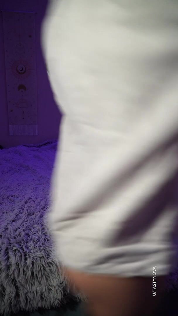 Who wants to play with my tits, hands up!