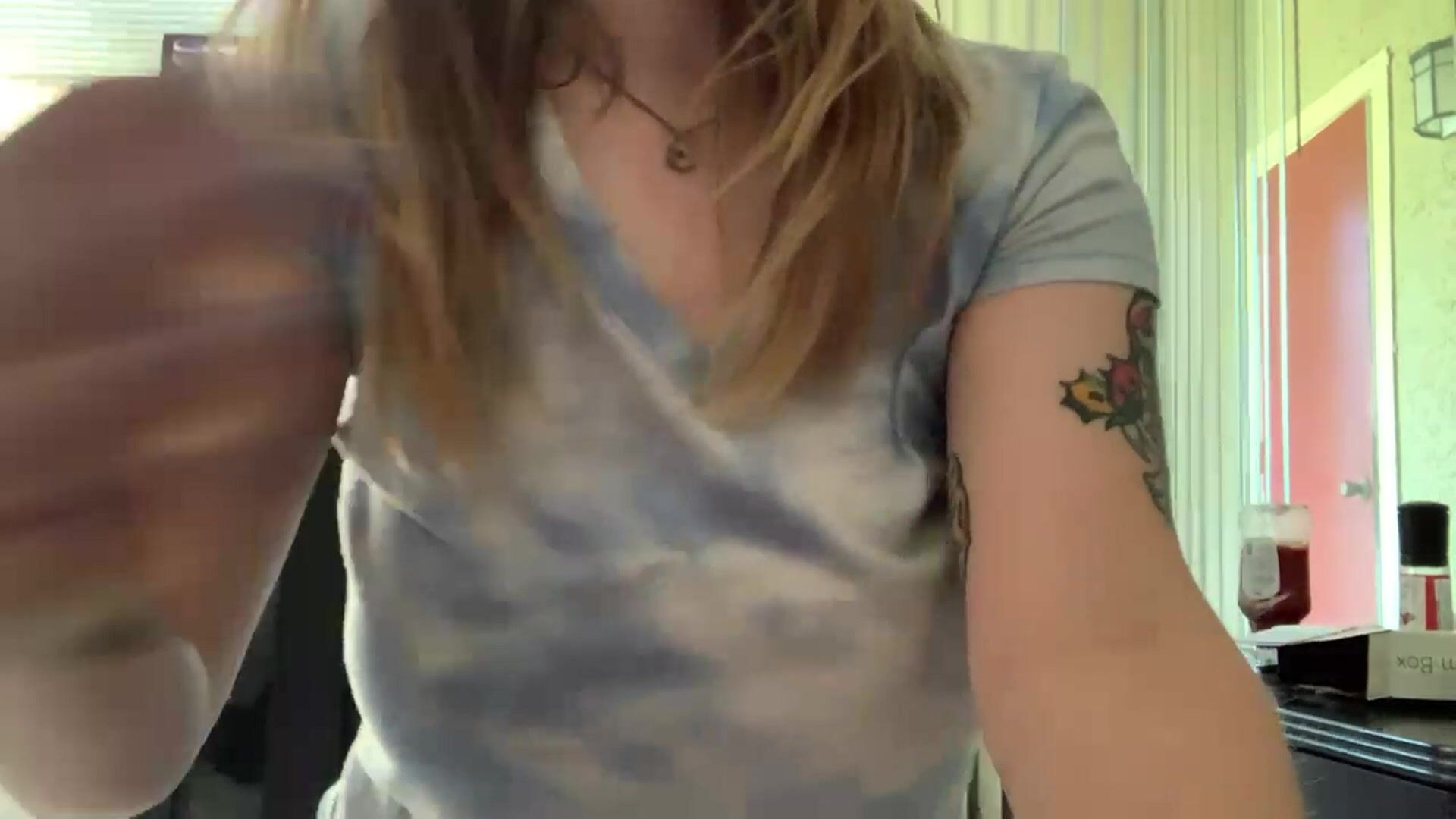 My Hickeys Are Still Healing...My Poor Purple Titties...