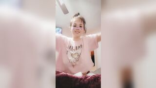 Titty Drop: Being cute and flashing my boobies ???? #5