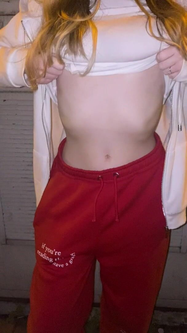 Titty drop in the middle of the street,felt like you guys deserved one