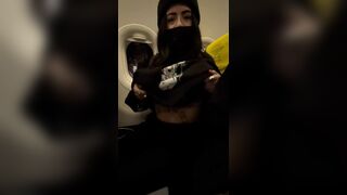 Titty Drop: Titty drop at 38,000 feet #2