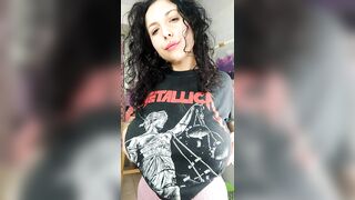 Titty Drop: What do my tits and Metallica have in common? They're both HEAVY #2