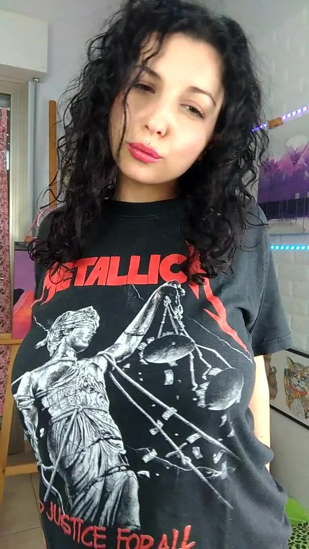 What do my tits and Metallica have in common? They're both HEAVY