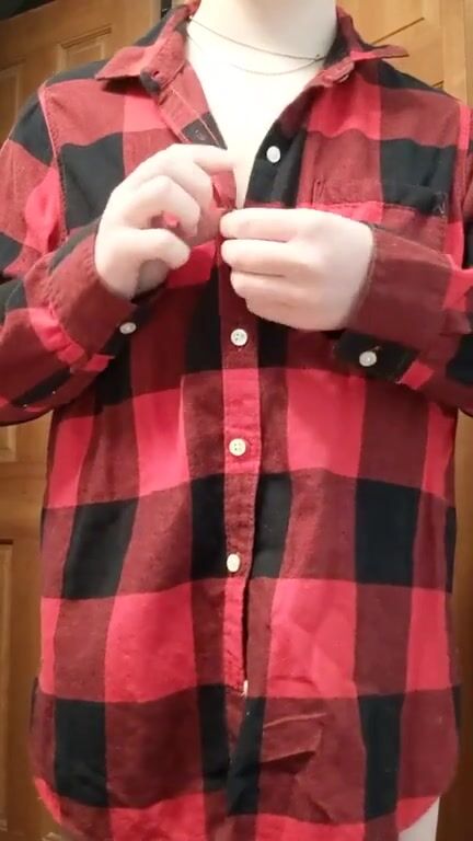 I think you'll like what's hiding under my shirt...