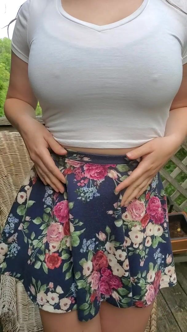 What do you think about my natural 18 y/o tits.. are they perky enough?