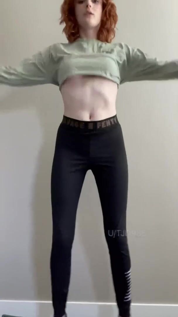 What do you think of my workout outfit?
