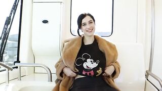 Titty Drop: Flashing in the train #5