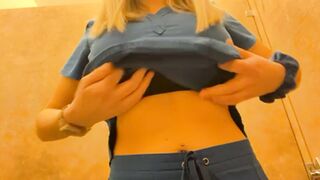 Titty Drop: What would you do if I flashed you like this???? #2