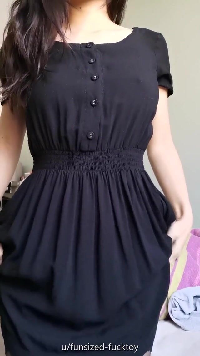 My cute dress hides a dirty secret underneath...