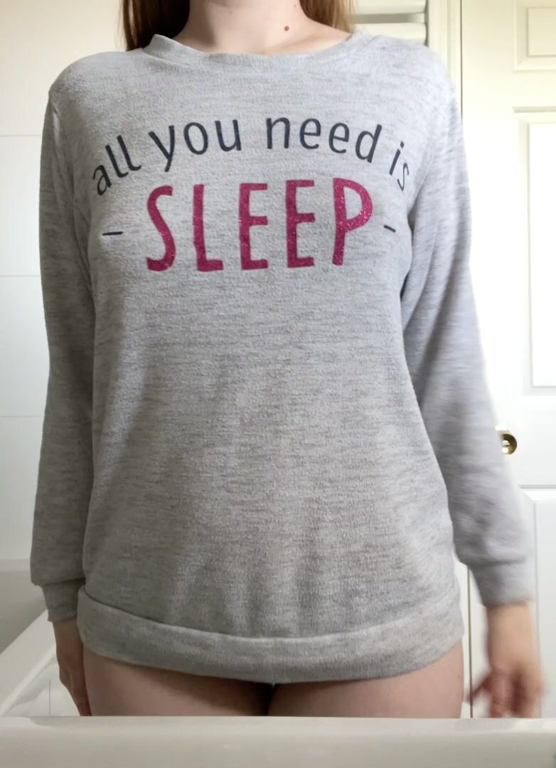 Screw what the top says, I don’t plan on sleeping when you’re here ????