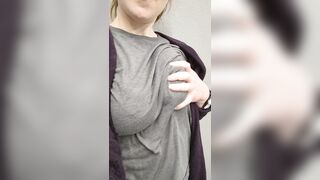 Titty Drop: Had to get the titties out at work ???? #2