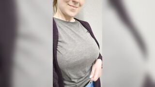 Titty Drop: Had to get the titties out at work ???? #3