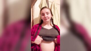 Titty Drop: petite lumberjack drop, I’m here for your wood! #5