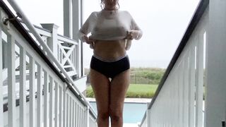 Titty Drop: Had some fun in the rain!! Anyone up for a wet t-shirt contest? ;) #5