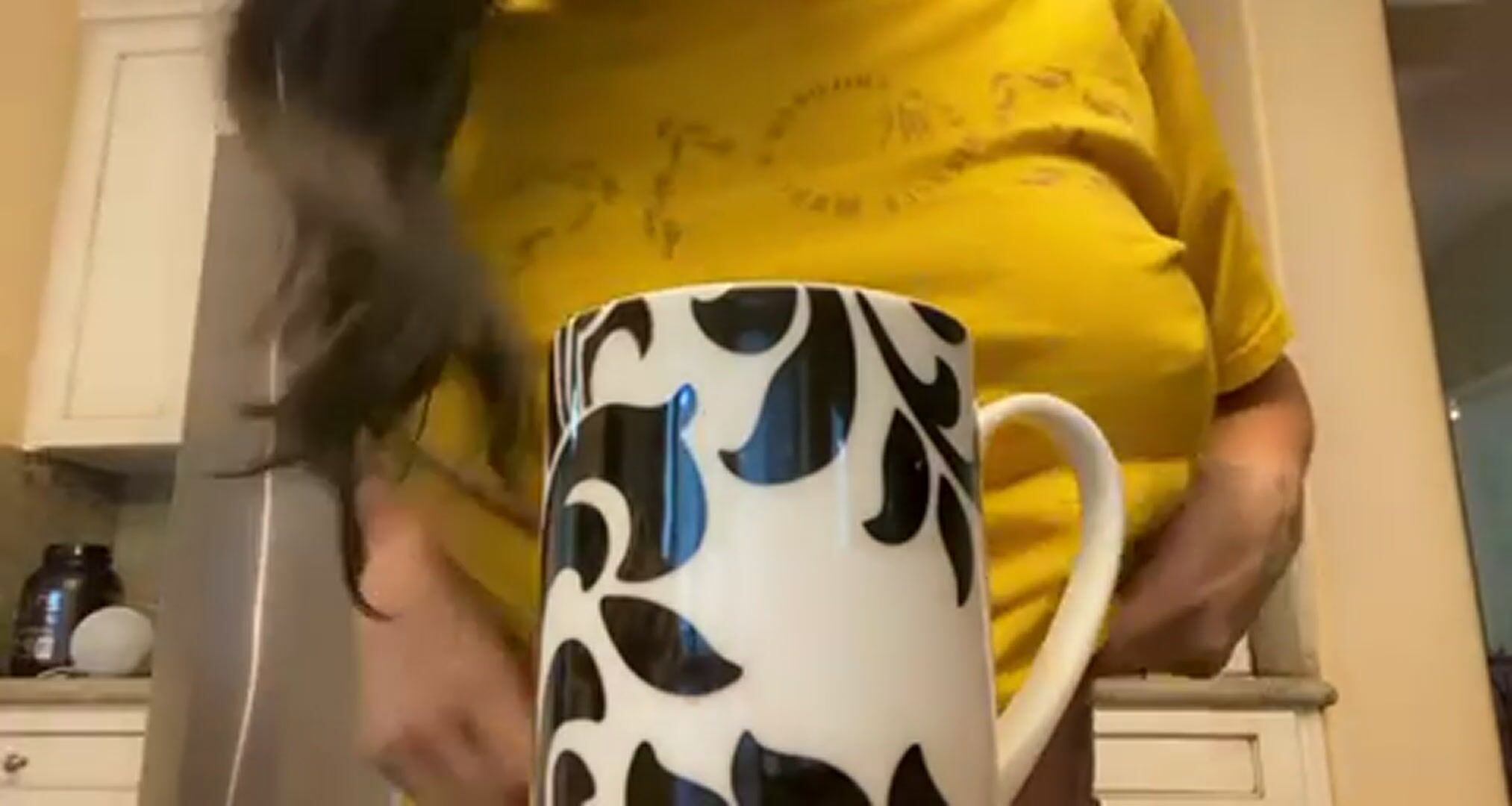 Who doesn’t love a titty drop with their coffee…