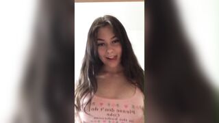 Titty Drop: Cutie reveals perky tits #3