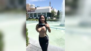 Titty Drop: Big titty drop in public #3