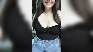 Titty Drop: If I only drop one boob, can I still catch your attention? ????????‍♀️ #5