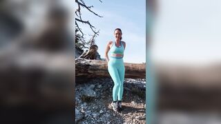 Titty Drop: Titty drop in the great outdoors! Flashing in nature! #1