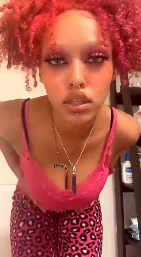 Big titty goth ebony drop
