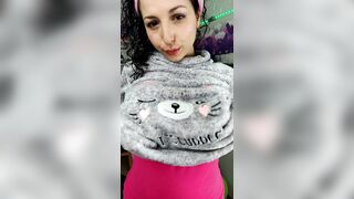 Titty Drop: Cute sweater on or off????? #2