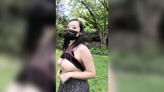 Titty Drop: Morning yoga in a public park is the best (Reveal) #5