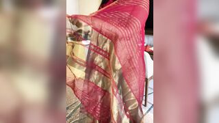 Titty Drop: I shouldn't have done this, I feel guilty and naughty doing this in my traditional Indian clothes... ???? #2