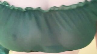 Titty Drop: Cute little reveal from my lingerie top #2