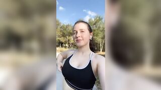 I hope an outdoor titty drop can make your day a little better