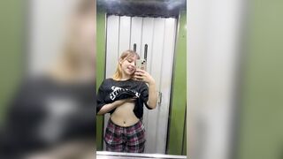 Titty Drop: Elevator reveal! #2