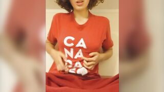 Titty Drop: How do you like Canadian tits? True, north, strong, they're freed ;) #2