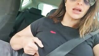 Titty Drop: Saying thank you to all the key worker as they drive past #5