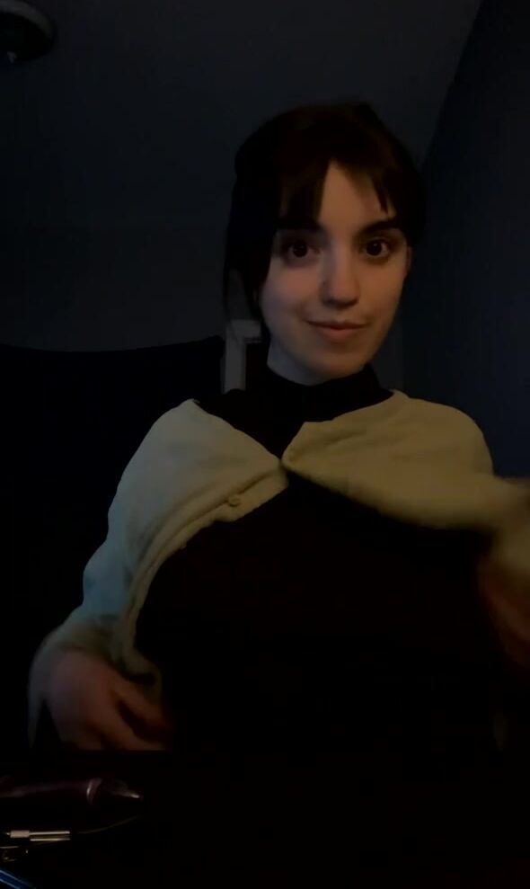 Cute and natural titty drop