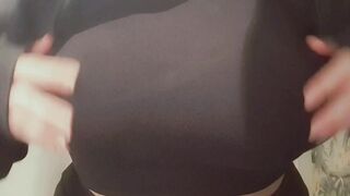 Titty Drop: Sports bra means an easy reveal #2